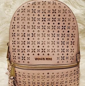 Michael Kors Pink Backpack